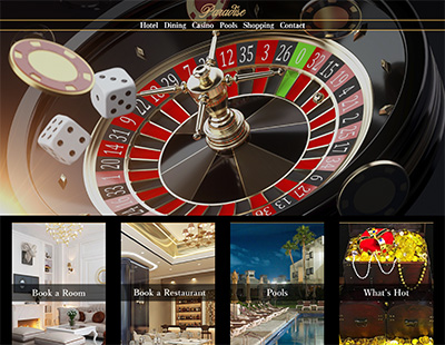 架空のカジノのサイト画像